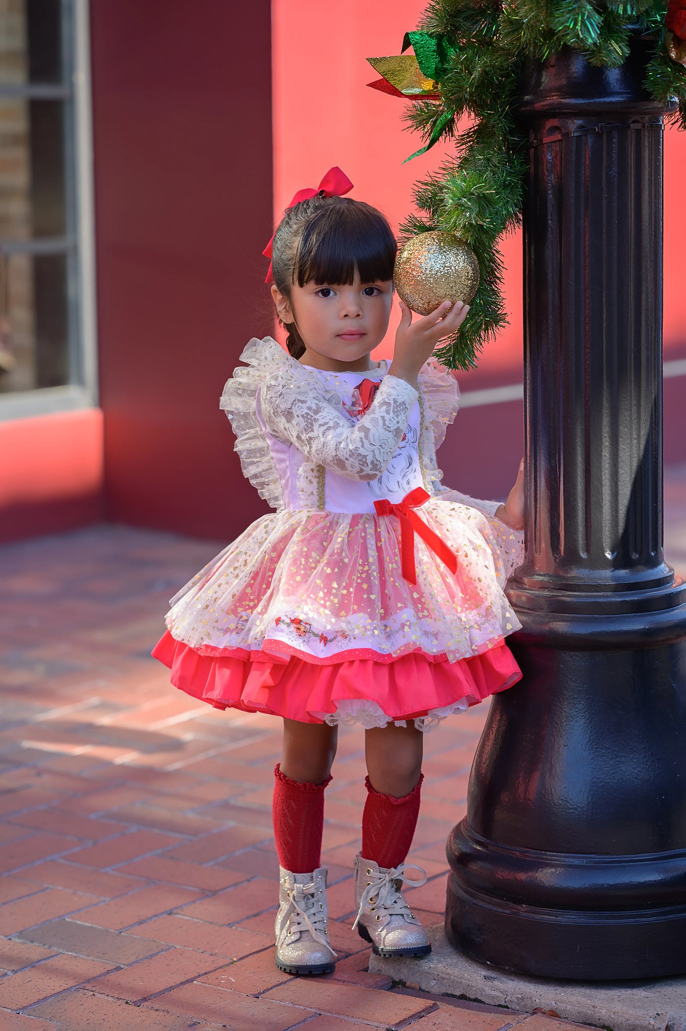 Be Girl Clothing Santa Baby Dress