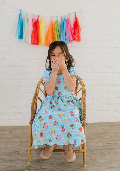 Classic Twirl in Back To School | Girls Dress