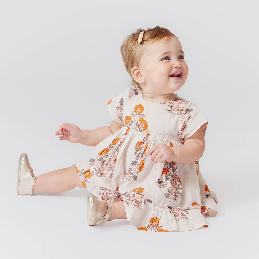 Baby Girls Niley Dress Set - Cloud Bouquet Floral