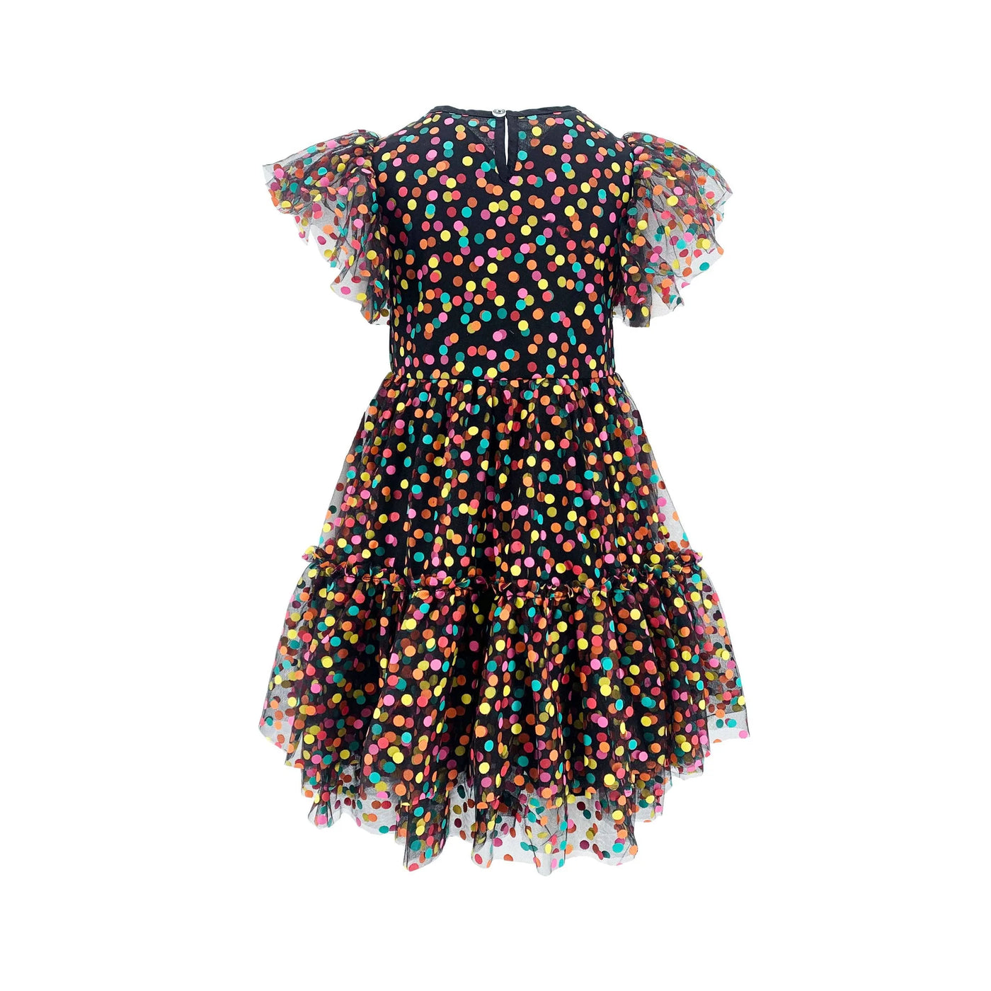 Black Funfetti Surprise Dress