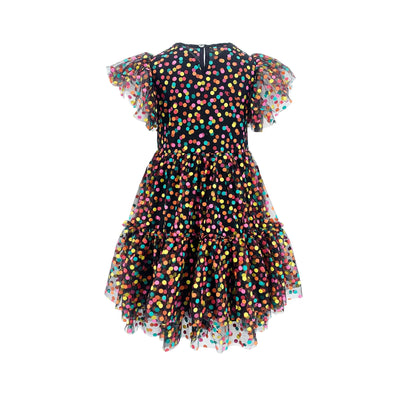 Black Funfetti Surprise Dress