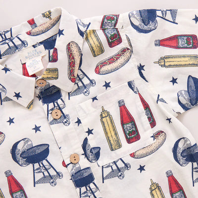 Boys Jack Shirt - Grilling Out