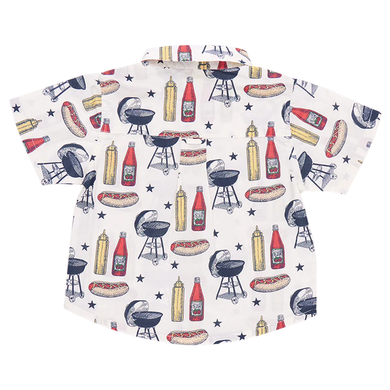 Boys Jack Shirt - Grilling Out