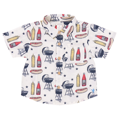 Boys Jack Shirt - Grilling Out