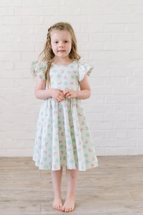 Olivia Dress in Lucky