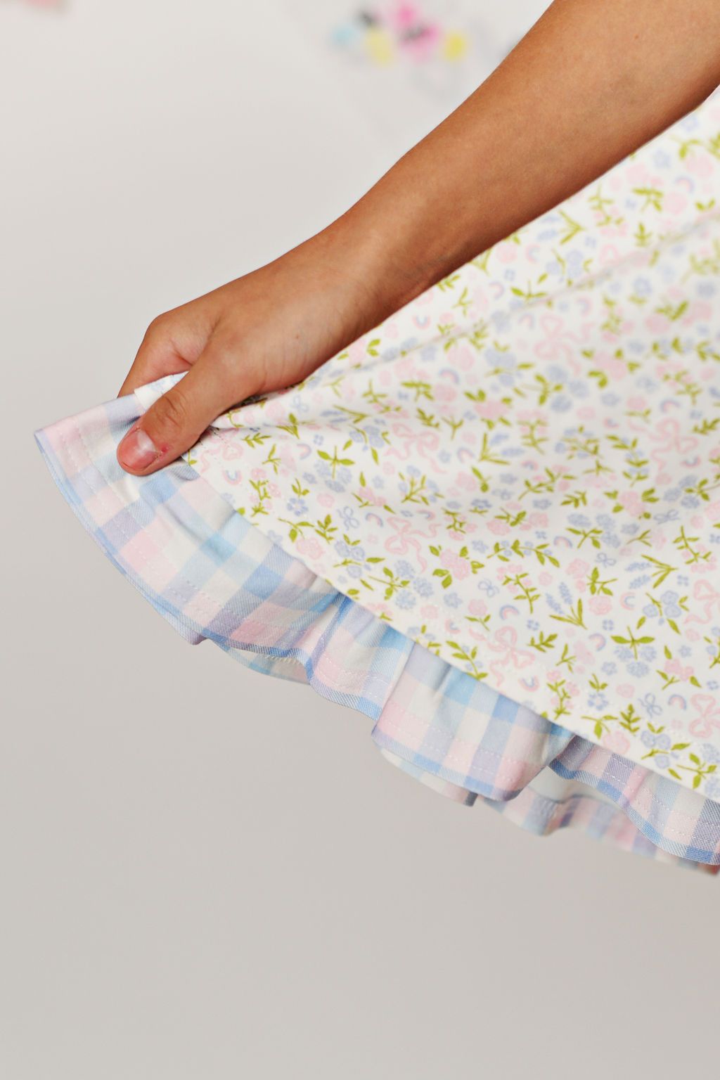 Serendipity Clothing Co. Springtime Blues Layered Tier Dress