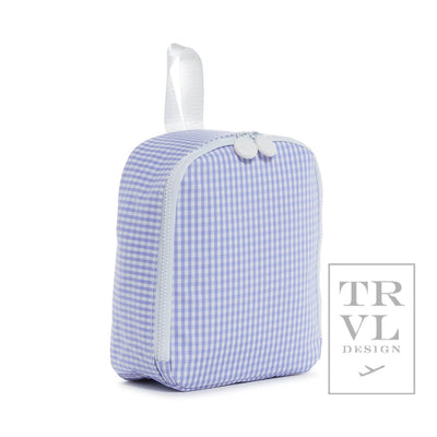 TRVL Bring It Lunch Bag - Gingham Lilac