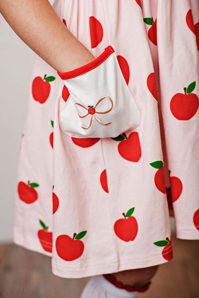 Swoon Baby Apple Pocket Embroidery Dress