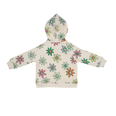 Hoodie And Jogger - Painted Daisies