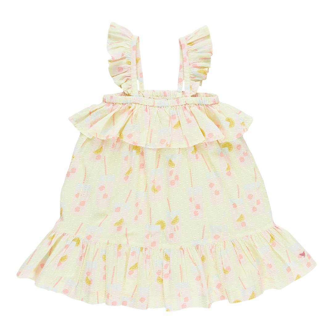 Girls Amalia Dress - Pink Lemonade