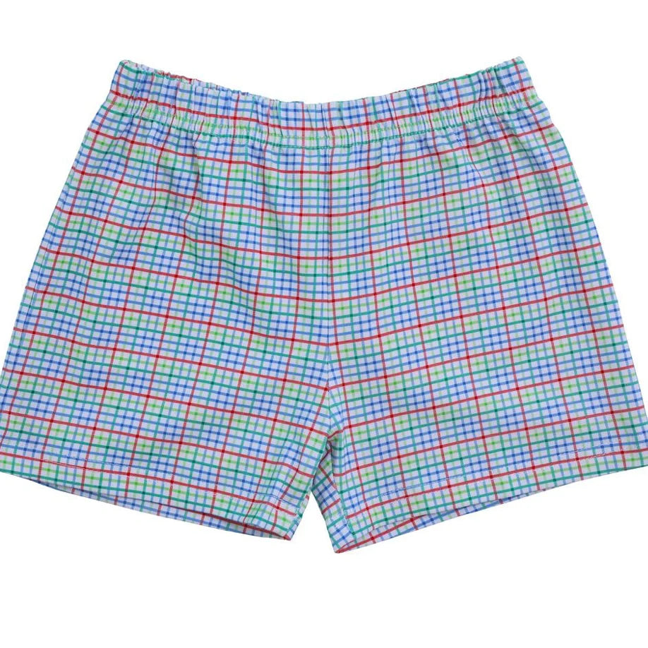 Primary Plaid Shorts