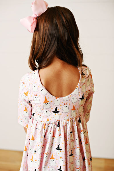 GHOST GLITTER TWIRL DRESS
