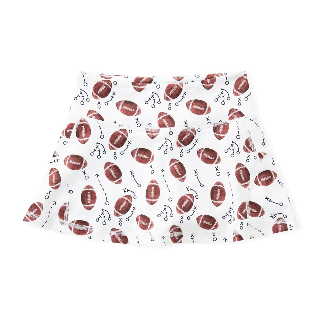 SWOON ACTIVE WHITE FOOTBALL TENNIS SKIRT