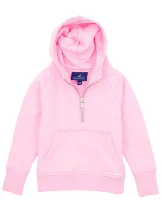 Girls Apres Ski Crop Hoodie Bubblegum