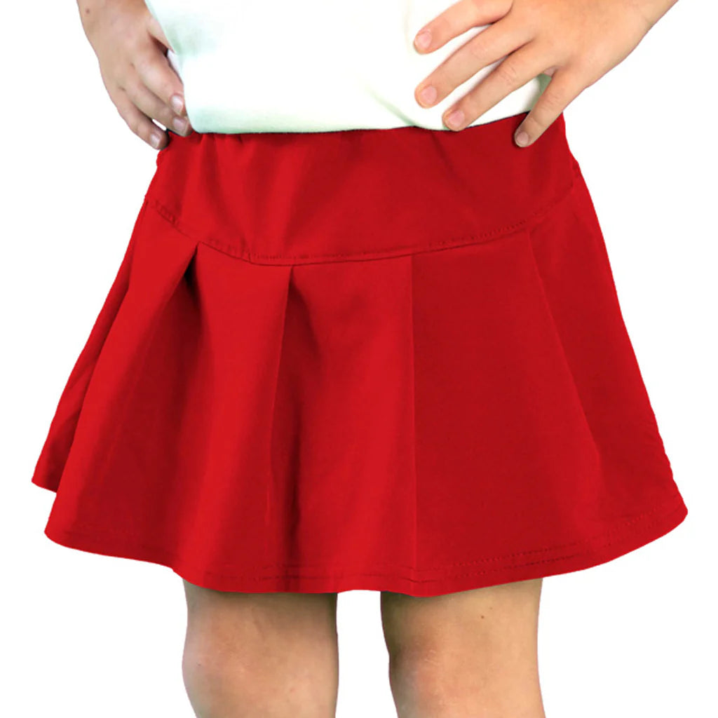 Tennis Skort in Red