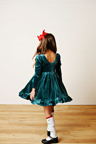 HUNTER VELVET DRESS