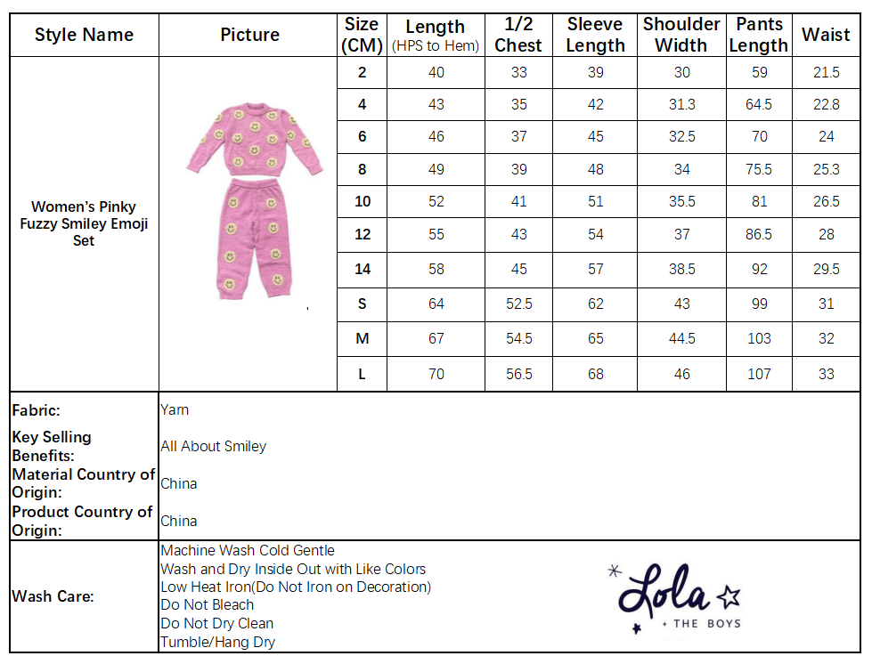 Pinky Fuzzy Smiley Emoji Set