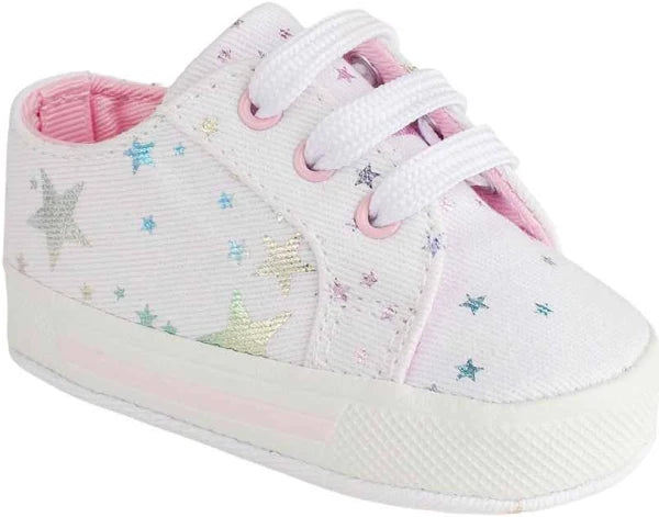 Baby Deer Girls' Cassie Crib Shoe Sneakers