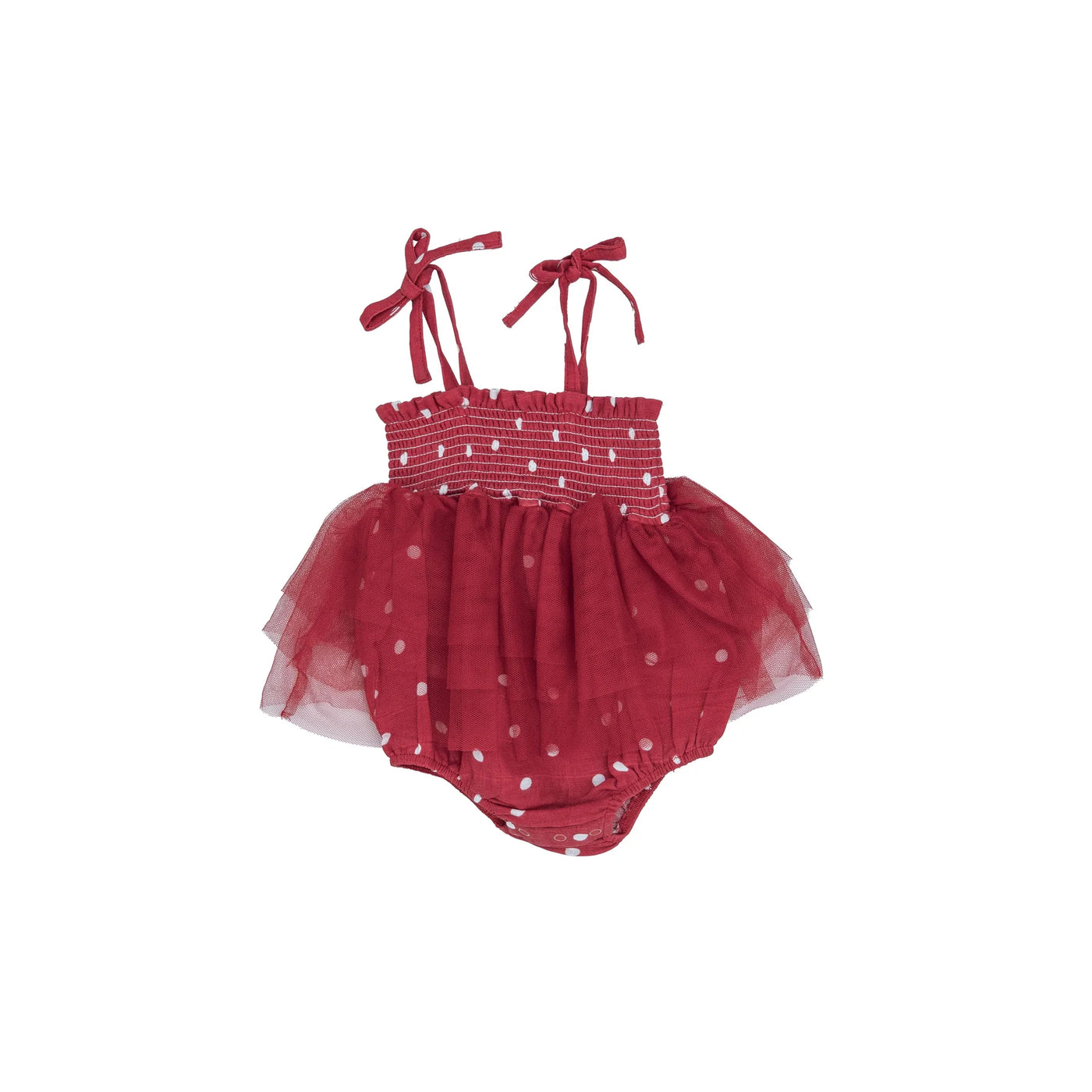 Tutu Bubble - Red Polka Dot