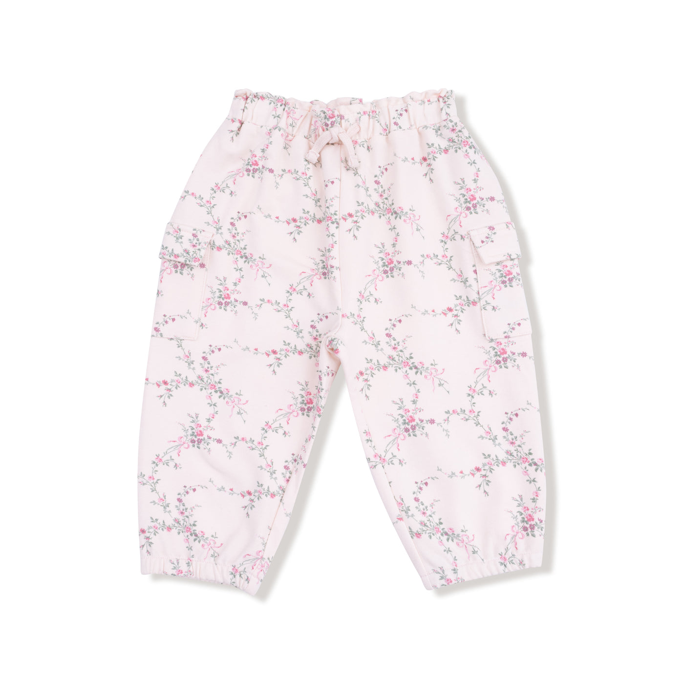 French Terry - Antoinette Floral - Fashion Cargo Pants
