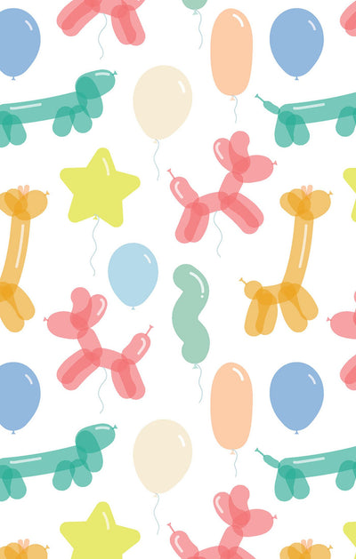 Balloon Animals Blue - L/s Loungewear Set