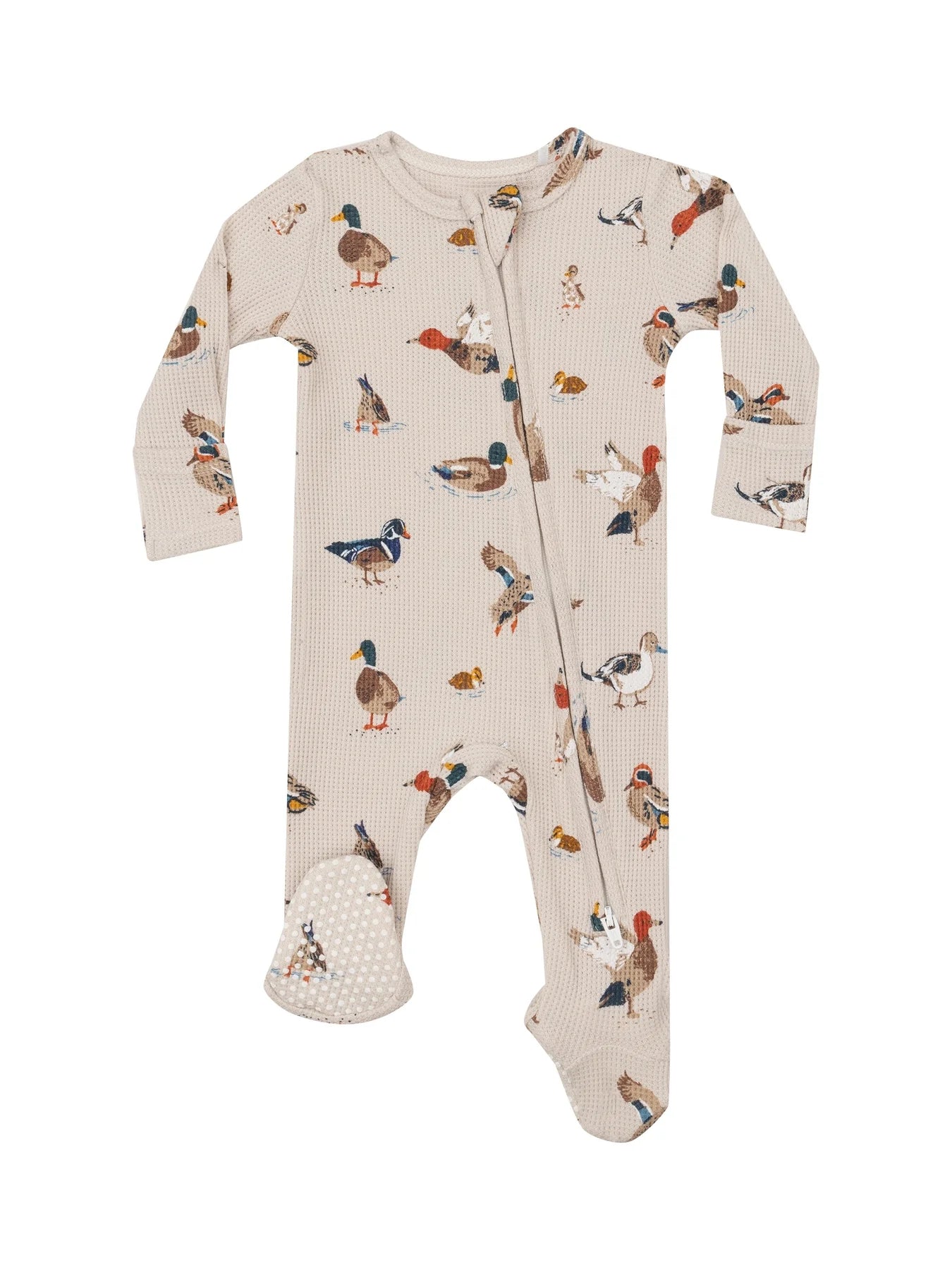 Ducks 2 Way Zipper Footie