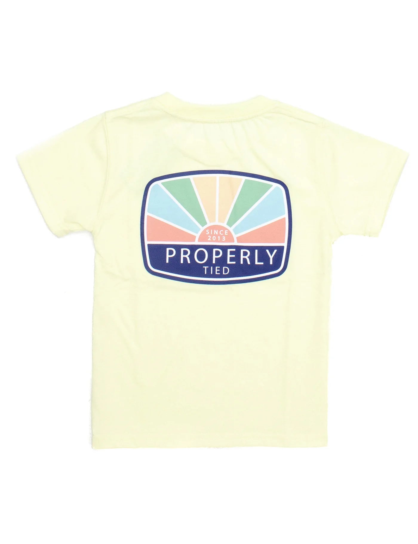 LD SUN LOGO SS LIGHT YELLOW