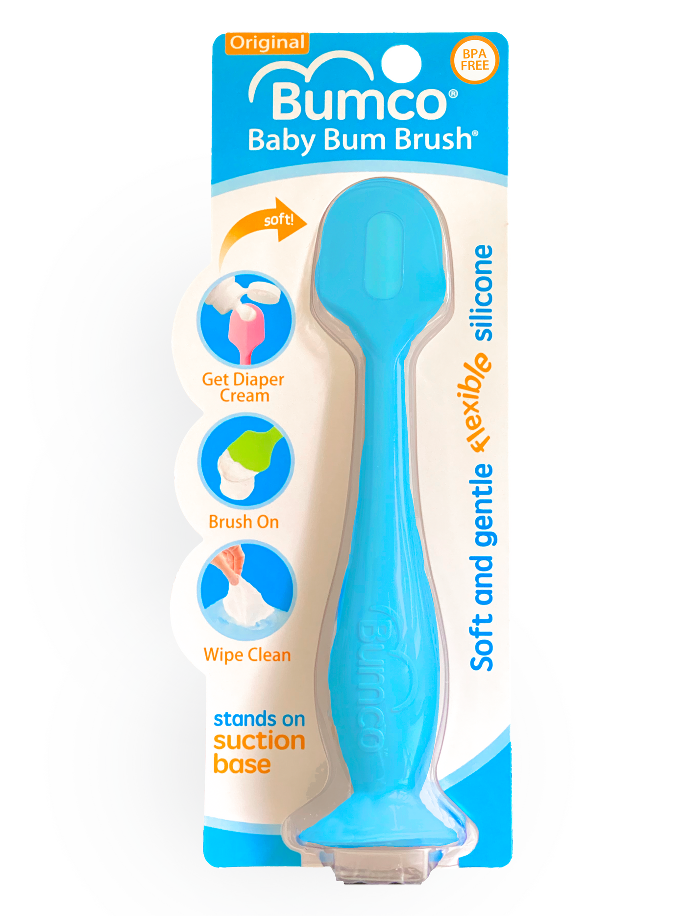 Bumco Baby Bum Brush - Blue