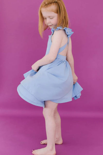 Rosita Dress in Baby Blue