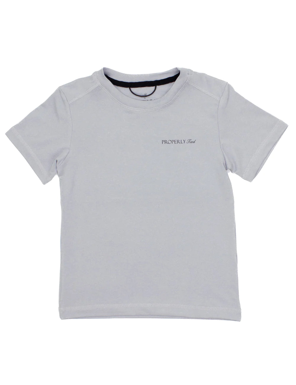 Boys Finn SS Tee Ice Grey