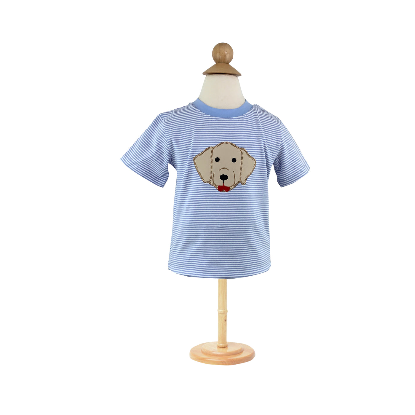 DOG APPLIQUE BOY'S T-SHIRT