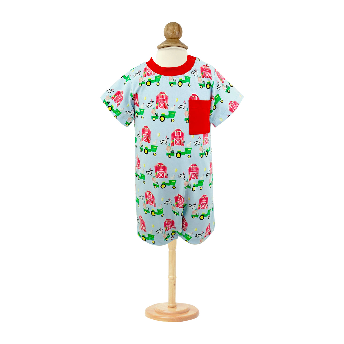 FARM BOY'S ROMPER