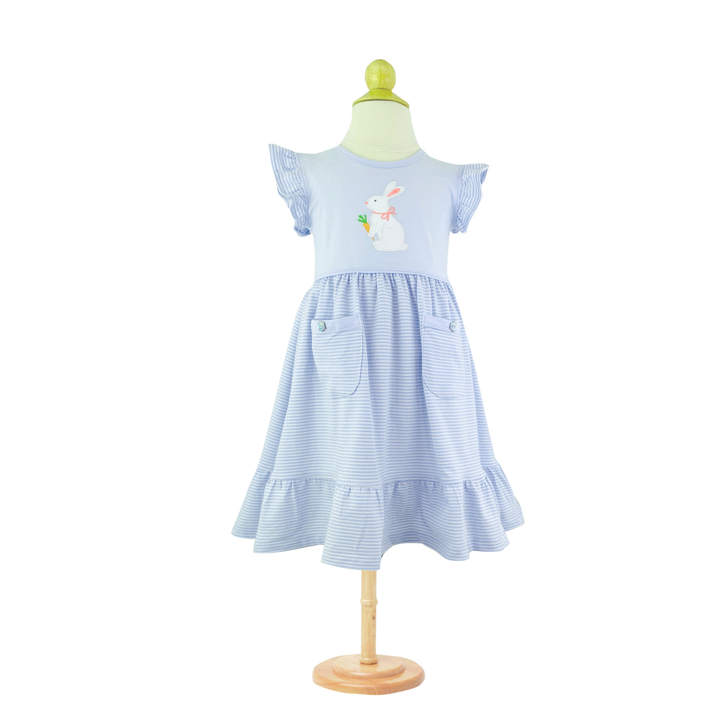 BUNNY APPLIQUE DRESS