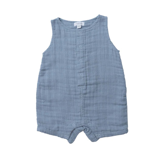 SHORTIE ROMPER - OCEAN