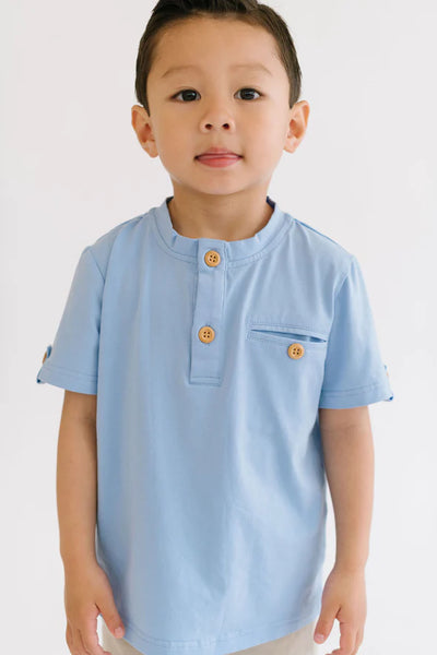 Alex Tee in Baby Blue