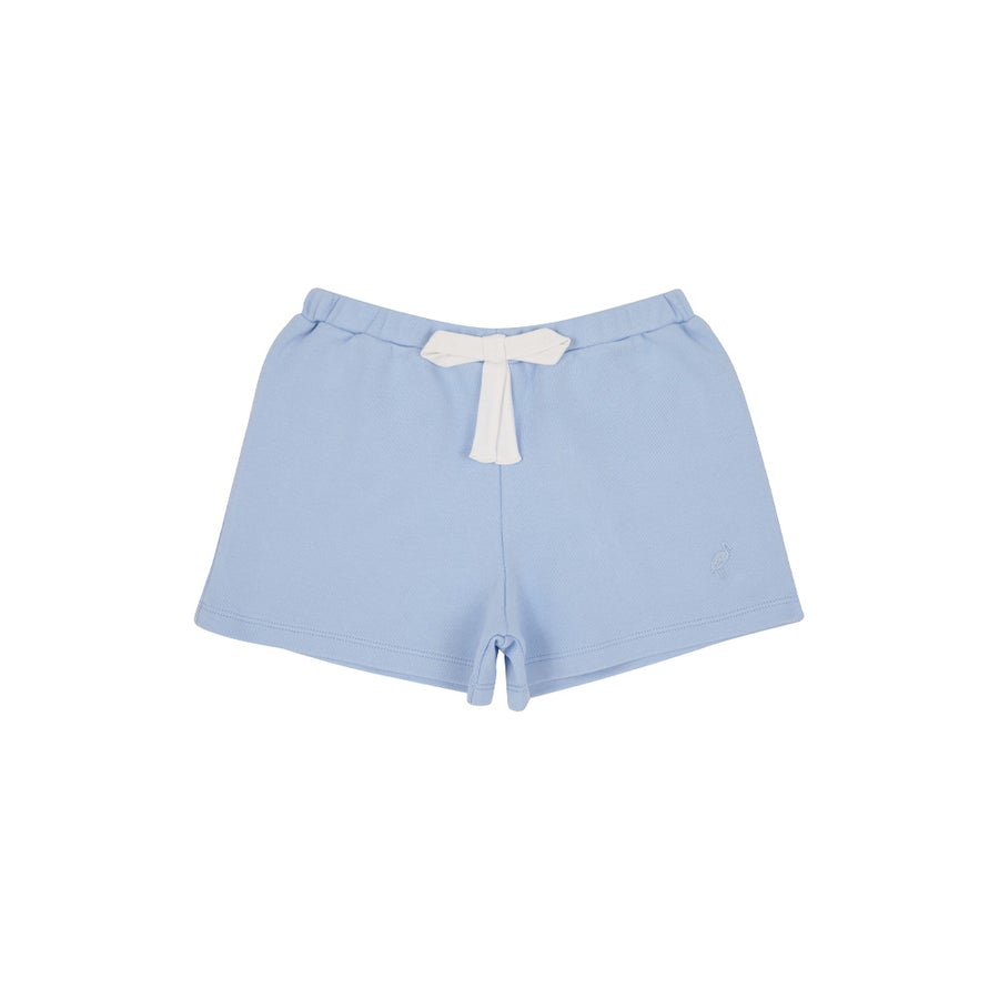 Shipley Shorts Beale Street Blue With Worth Avenue White Bow & Stork
