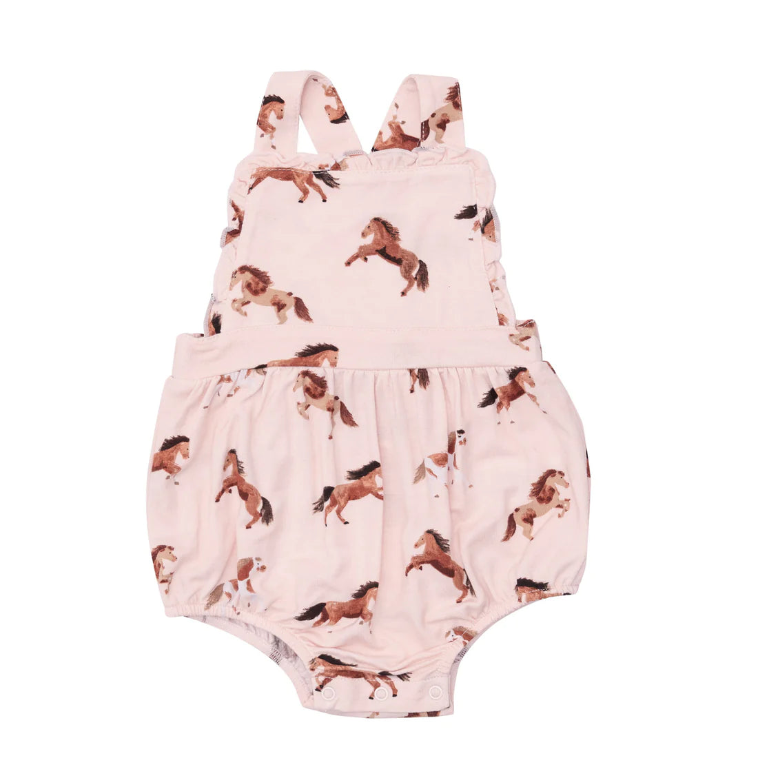 HORSES PINK Ruffle Bubble