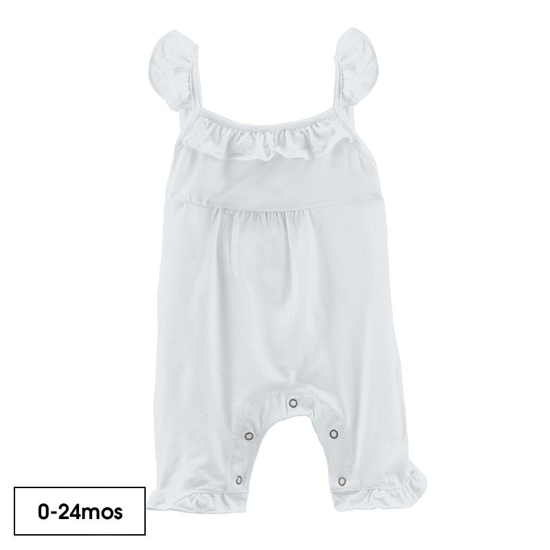 Solid Wing Romper in Fresh Air