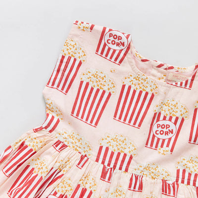 Girls Adaline Dress - Popcorn