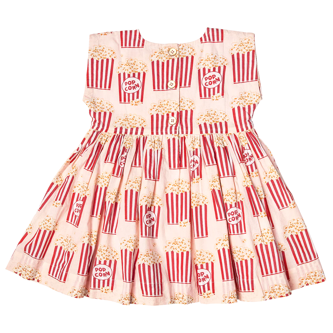 Girls Adaline Dress - Popcorn