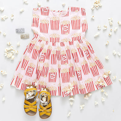 Girls Adaline Dress - Popcorn