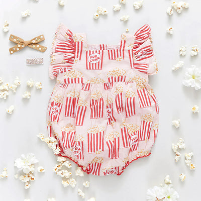 Baby Girls Elsie Bubble - Popcorn