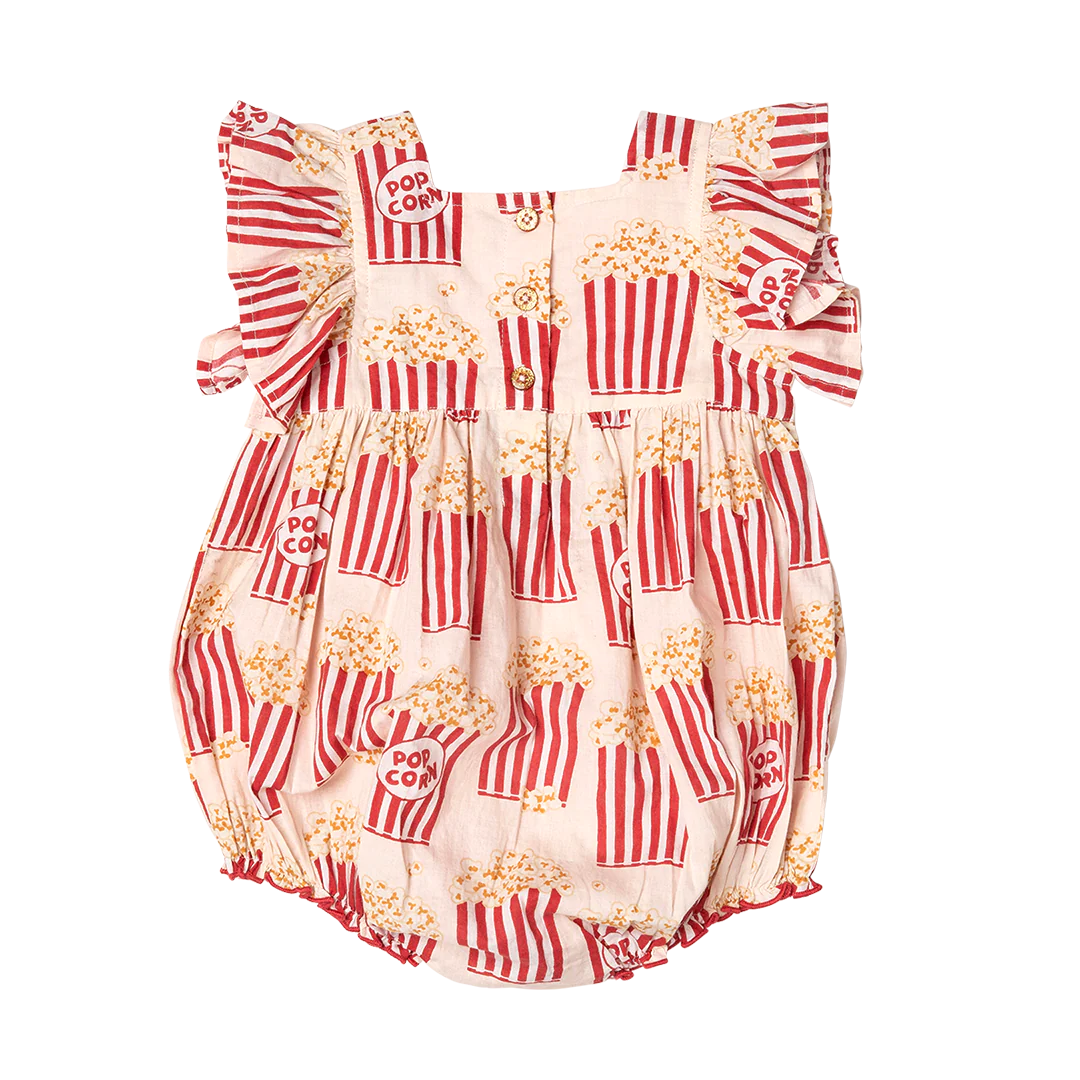 Baby Girls Elsie Bubble - Popcorn