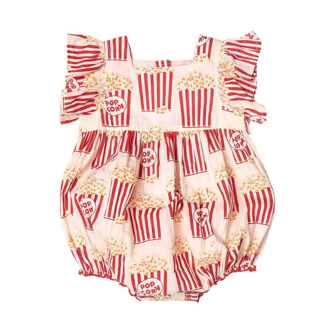 Baby Girls Elsie Bubble - Popcorn