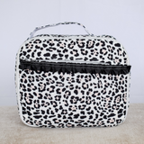 Leopard Ruffle Lunch Bag