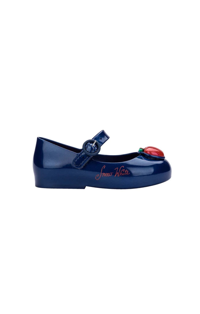 Mini Melissa Mini Sweet Love + Princess BB - Snow White (Metallic Blue/Red)